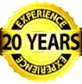 20 Years of Experience